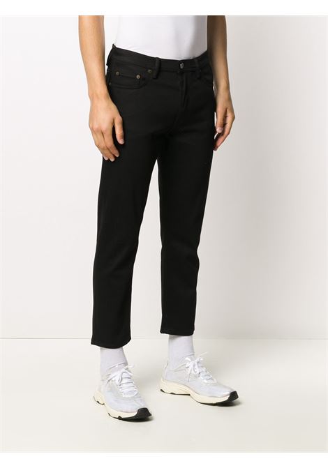 jeans slim river uomo nero in denim di cotone ACNE STUDIOS | B00175AJB